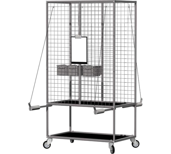 Изображение товара Тележка арматурная FERRUM 590x975x1920h - серый металлик 06.101-9007