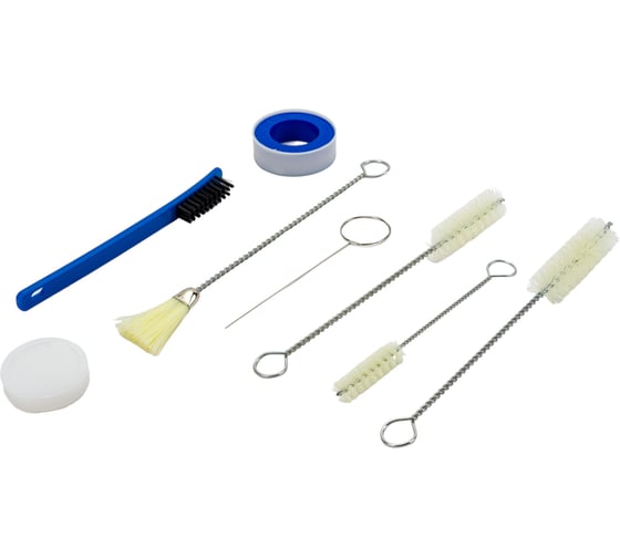 Изображение товара Набор для чистки краскопультов 13 предметов Русский Мастер РМ-57621