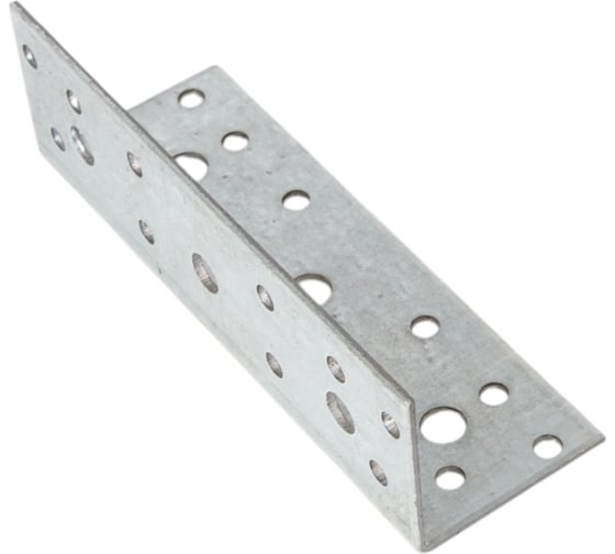 Изображение товара Уголок крепежный равносторонний STARFIX 120x40x40 мм, KUR, белый цинк SMP-26636-1