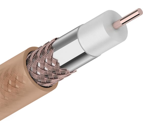 Изображение товара Коаксиальный кабель CADENA RG-6SAT GoldSilk MP RG-6SAT GoldSilkMP