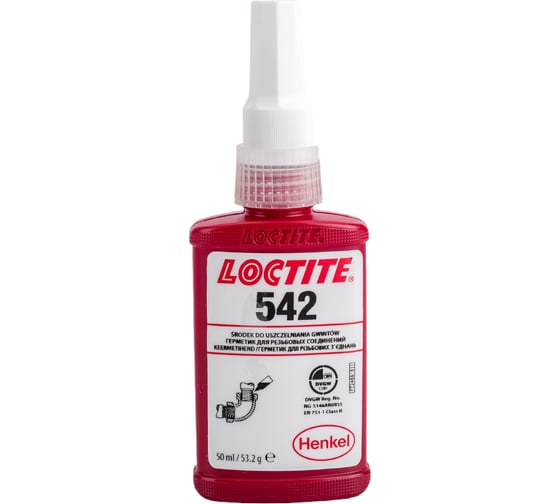 Изображение товара Резьбовой уплотнитель Loctite 542 текучий 50мл 246613