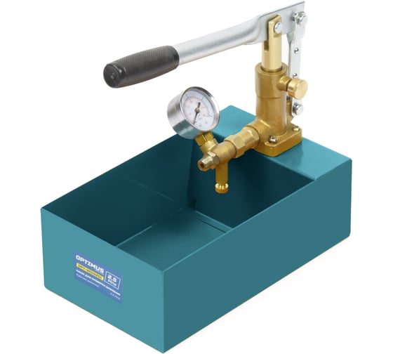 Изображение товара Насос для проверки давления (опрессовщик) Optimus 2.5 Мпа OPT-NO10251