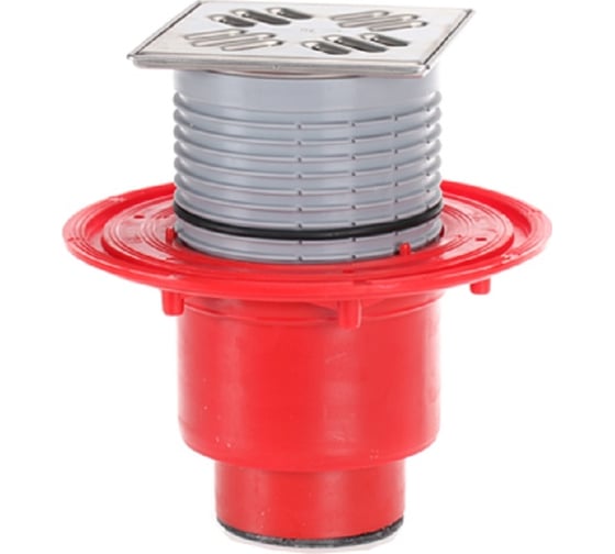 Изображение товара Трап вертикальный HL с решеткой клик-клак, с выпуском под трубу SML чугун, DN50 310N-3000 - SML