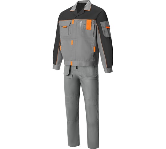 Изображение товара Костюм СОЮЗСПЕЦОДЕЖДА Профессионал-2 темно-серый/графит, размер 48-50, рост 170-176 2000000234458