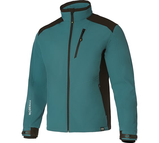 Изображение товара Куртка СОЮЗСПЕЦОДЕЖДА ВОРКМАКС (WORKMAX) 0245 темно-бирюзовая/черная, размер 56-58, рост 182-188 2000000251363