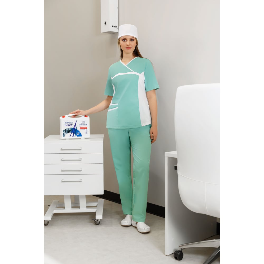 Изображение товара Женские брюки СОЮЗСПЕЦОДЕЖДА ЛИНДРЕД ОРИОН Мята Размер 48-50