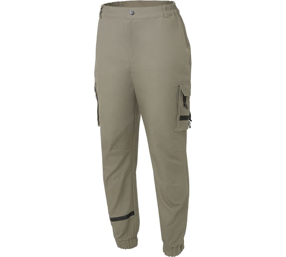 Изображение товара Брюки джоггеры СОЮЗСПЕЦОДЕЖДА Коттура (COTTURA) хаки, размер 52-54, рост 170-176 2000000285313