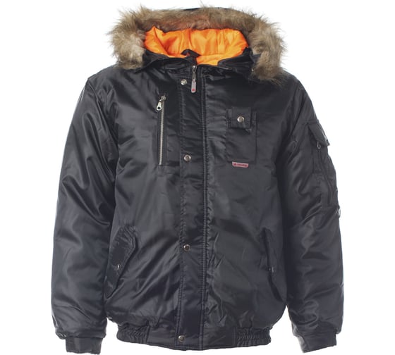 Изображение товара Куртка СПРУТ Аляска, черная, размер 48-50/96-100, рост 182-188, 110000