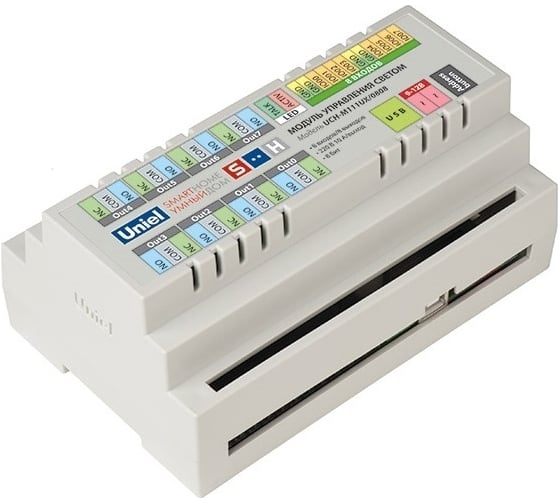 Изображение товара Модуль управления автоматикой Uniel UCH-M121UX/0808 USB порт, 8 входов/ 8 выходов 3830