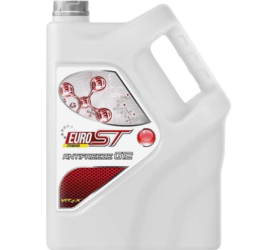 Изображение товара Антифриз VITEX Euro ST G12 Красный ASTM D 3306, ASTM D 4340, ASTM D 4656, ASTM D 6210, VW TL774 D, SAE J 1034, AFNOR R-15-601, BS 6580:1992, JIS K 2234, JASO M325 (Japan) LLC, Önorm V5123 Евро 3 кг v113703