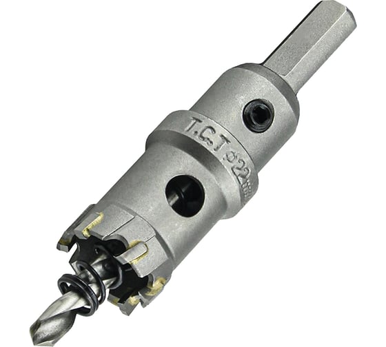 Изображение товара Коронка по металлу твердосплавная 22 мм усиленная HM/TCT Diamond Industrial DIDTCT22