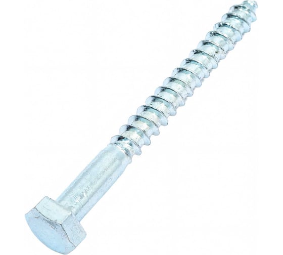 Изображение товара Шуруп STARFIX 12x400 мм, шестигр. головка, цинк, DIN 571 SMP-66071-1