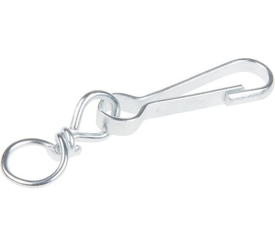 Изображение товара Карабин с вертлюгом STARFIX тип А, 30 мм, 100 шт. SM-66875-100