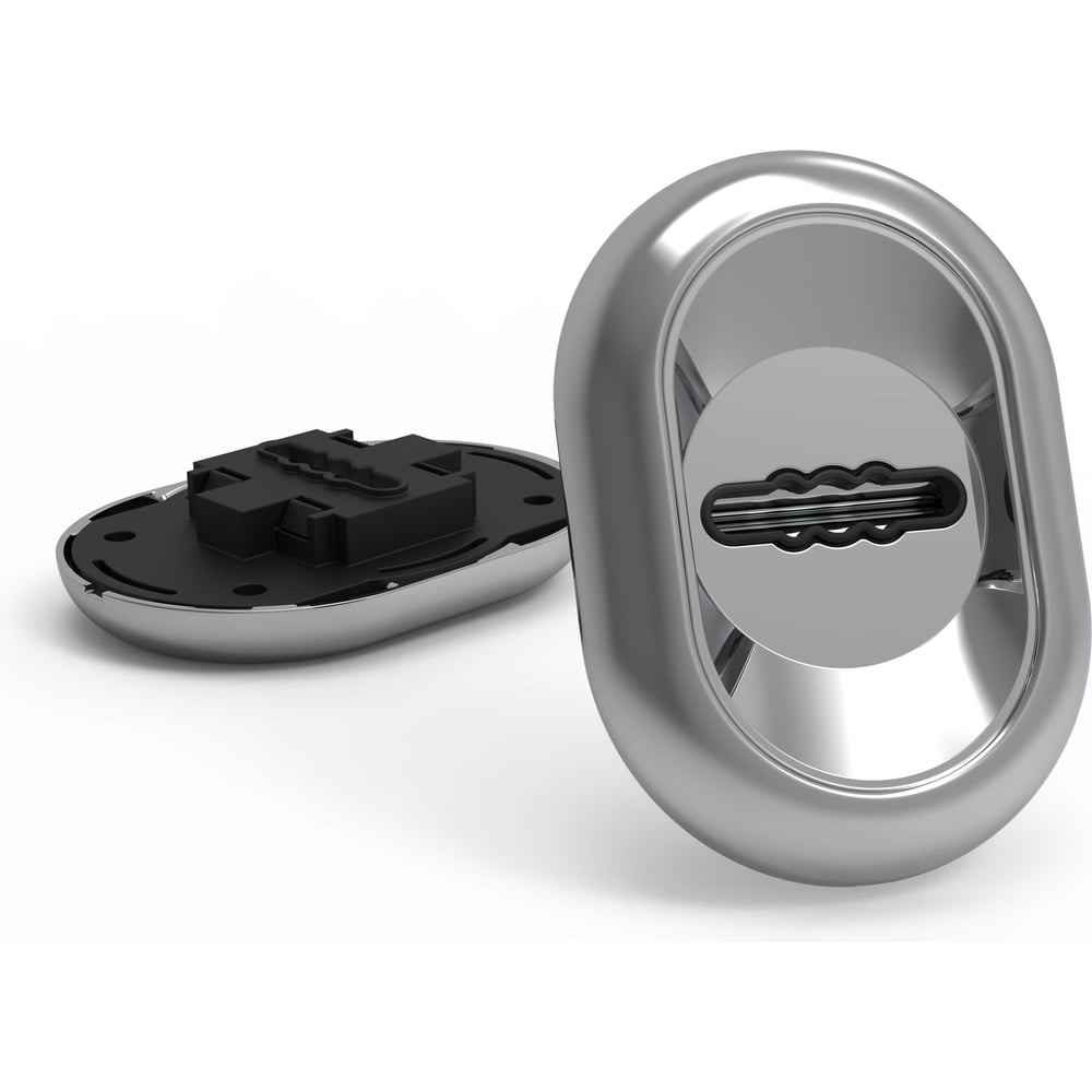 Изображение товара Ключевина CRIT Кл-С10-Хп 02068 для сувальдных ключей из стали полированного хрома