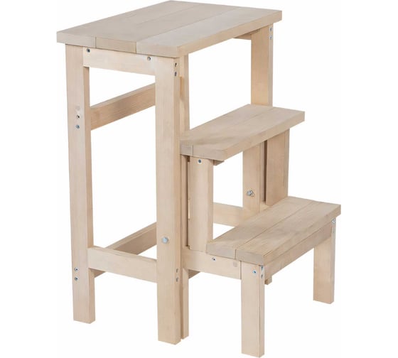 Изображение товара Табурет-стремянка Рыжий кот 3 ступени, 58х40 см 005848