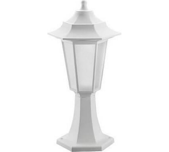 Изображение товара Садово-парковый светильник HOROZ ELECTRIC Бегония 1 белый E27 400-020-116 HRZ00002207
