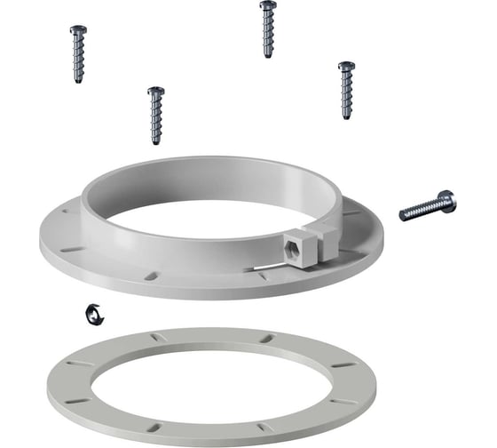 Изображение товара Фланец пластиковый (комплект) D100 KRATS F-02