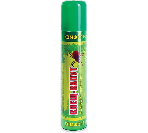Изображение товара Аэрозоль от клещей Ваше Хозяйство Клещ-капут комфорт, 270 см куб 4607043205919