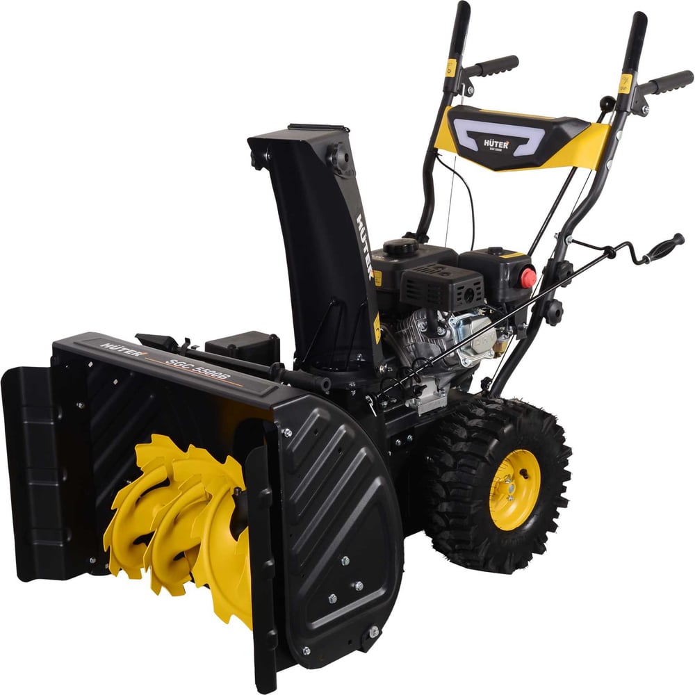 Изображение товара Снегоуборщик Huter SGC 5500B 70/7/21 мощный самоходный с электростартером фара