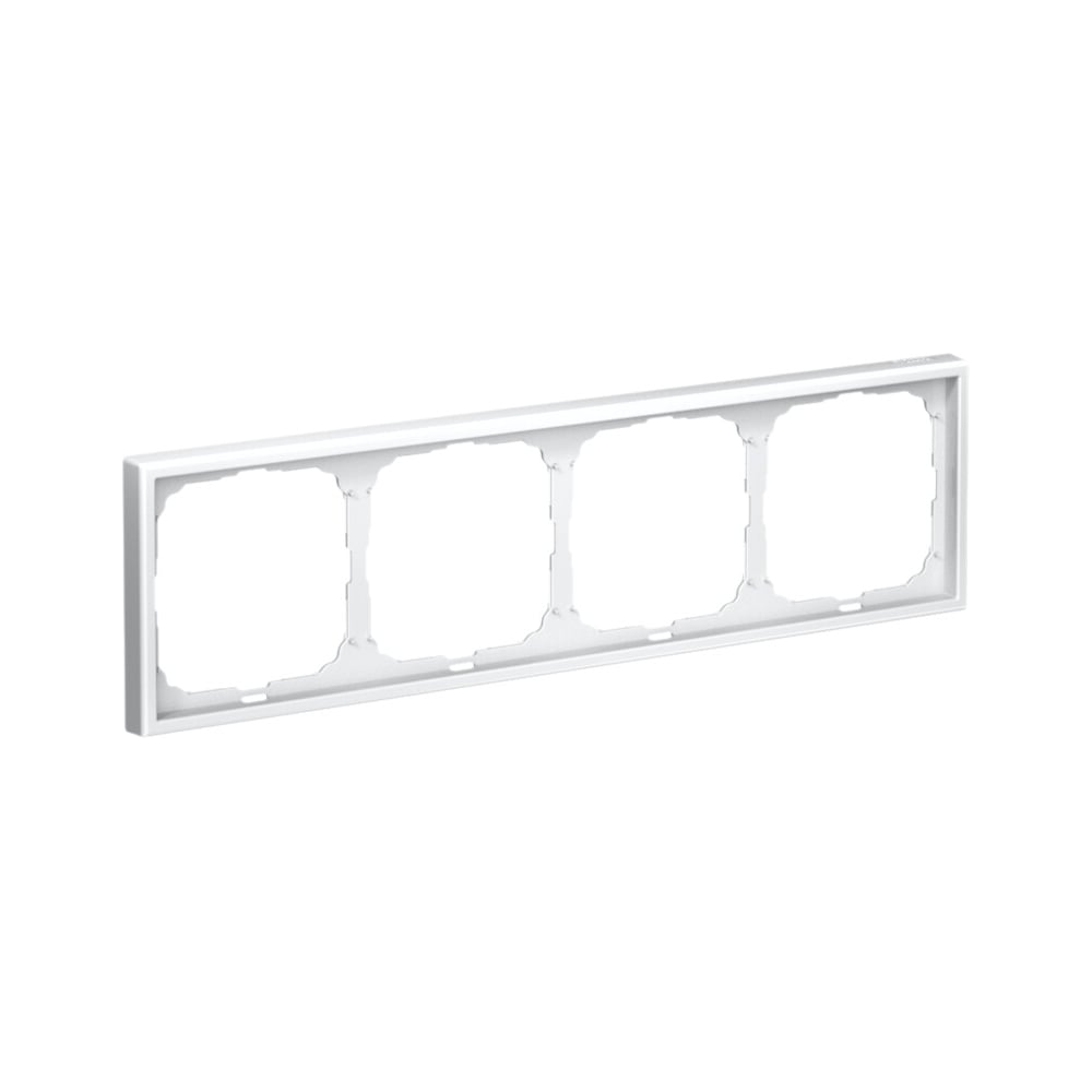 Изображение товара Рамка Systeme Electric ArtGallery Белый 4-постовая, универсальная GAL000104