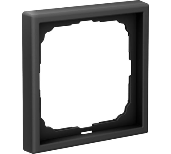 Изображение товара Рамка Systeme Electric ArtGallery Карбон 1-постовая GAL001001