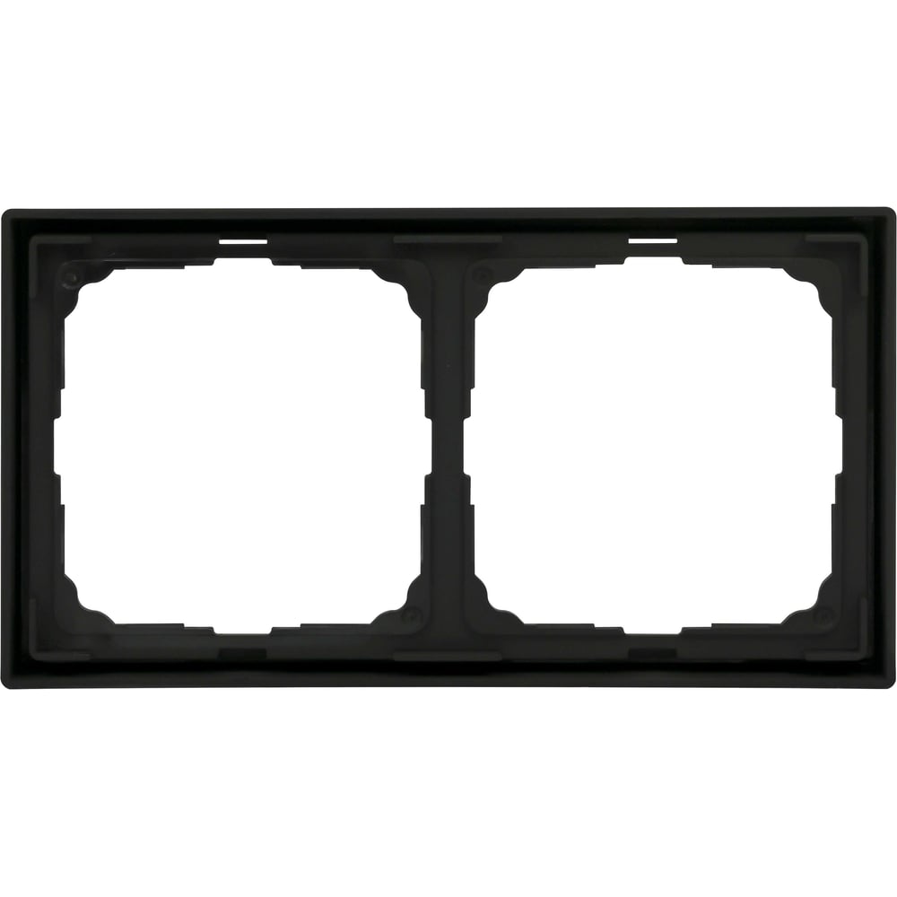 Изображение товара Рамка Systeme Electric ArtGallery Карбон 2-постовая универсальная