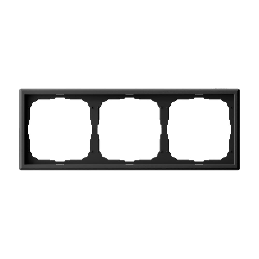 Изображение товара Рамка Systeme Electric ArtGallery Карбон 3-постовая универсальная