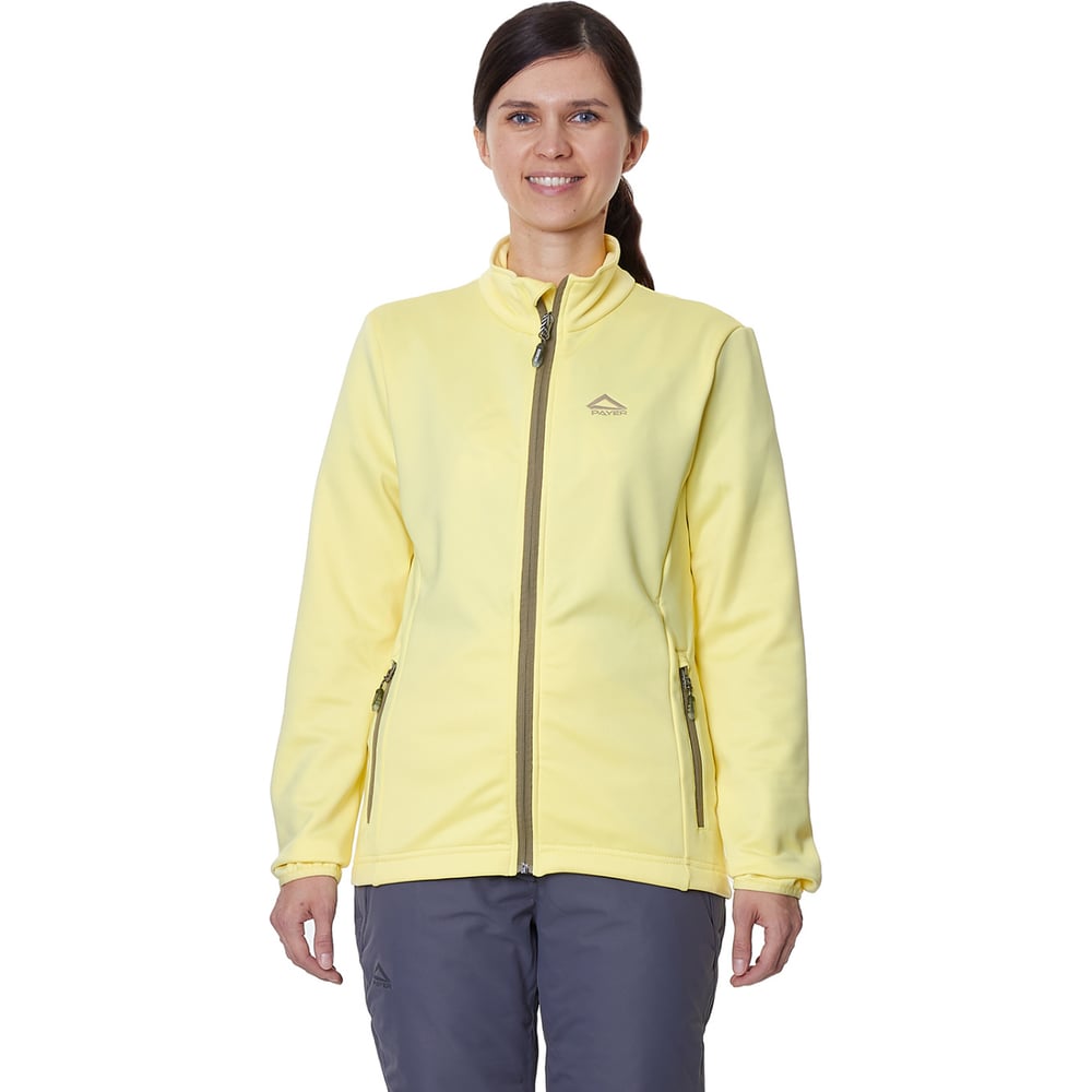 Изображение товара Женская флисовая толстовка Payer Шода желтая, размер 44-46, рост 170-176