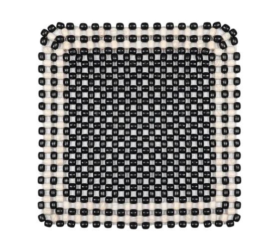 Изображение товара Массажная накидка PSV P2002 PAD деревянные косточки Черный 1 шт 136747