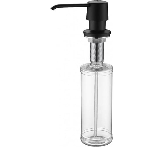 Изображение товара Дозатор для жидкого мыла Paulmark SAUBER, антрацит, D001-AN