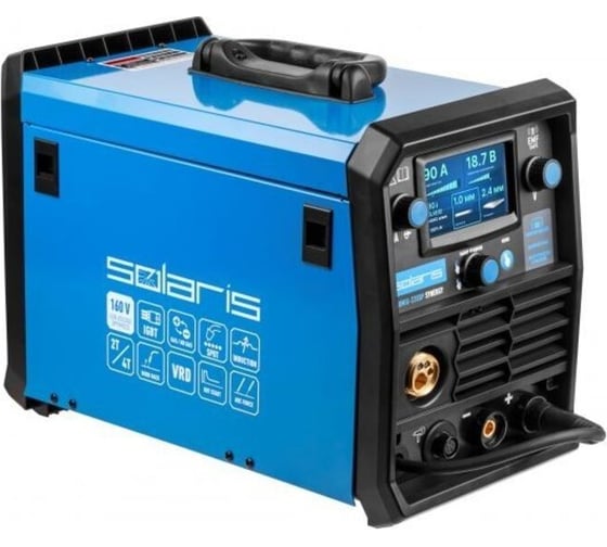 Изображение товара Сварочный полуавтомат SOLARIS ALUMIG-230DP SYNERGY SL1539-2