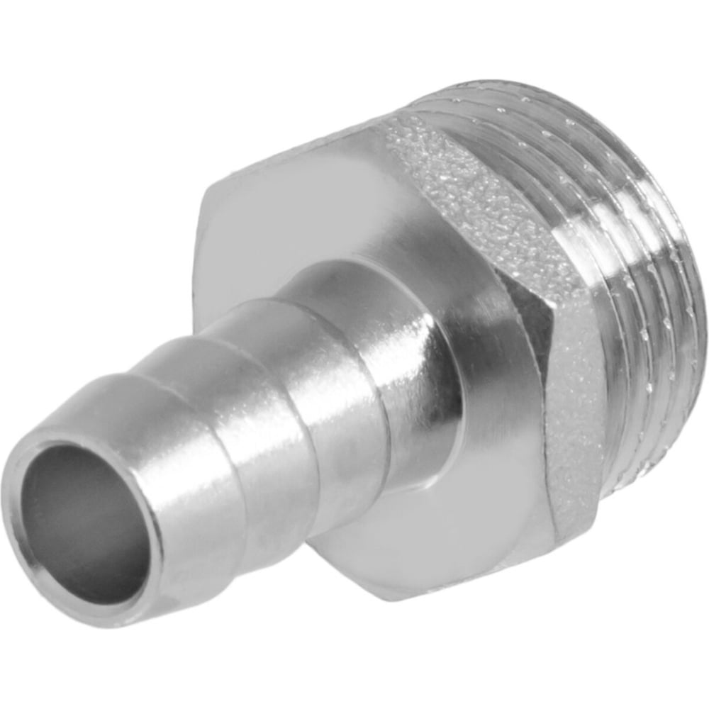Изображение товара Штуцер MasterProf 3/8" н х 8 мм из никелированной латуни