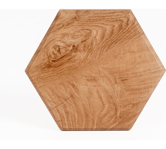 Изображение товара Панели декоративные стеновые Paneliavrora из лмдф в пвх пленке "Hexagon" цвет Лиственница охотская 4640174740577