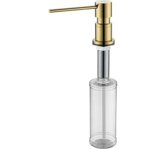 Изображение товара Дозатор для жидкого мыла Paulmark KRAFT золото D003-G