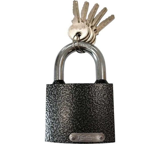 Изображение товара Навесной замок, 5 ключей Vantage LD1-63