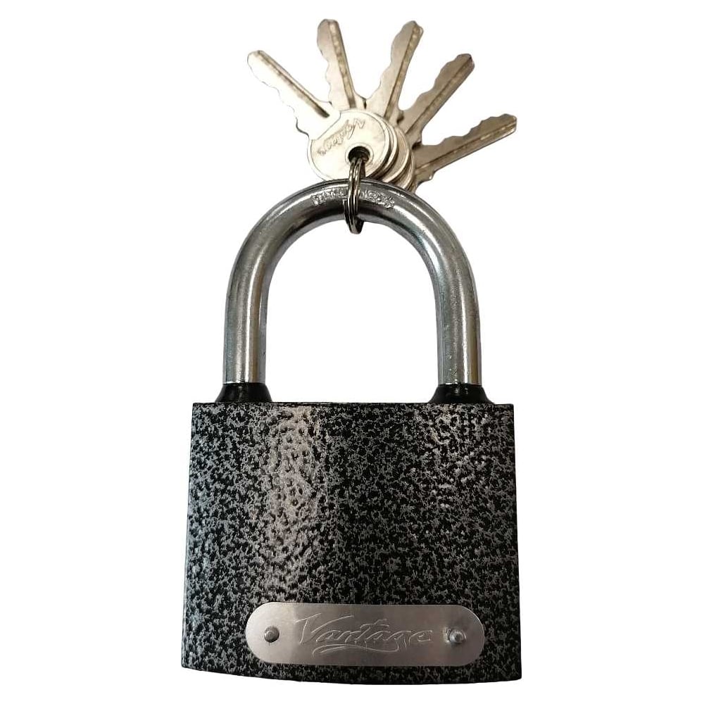 Изображение товара Навесной замок Вантаж LD1-75 с 5 ключами для уличной защиты