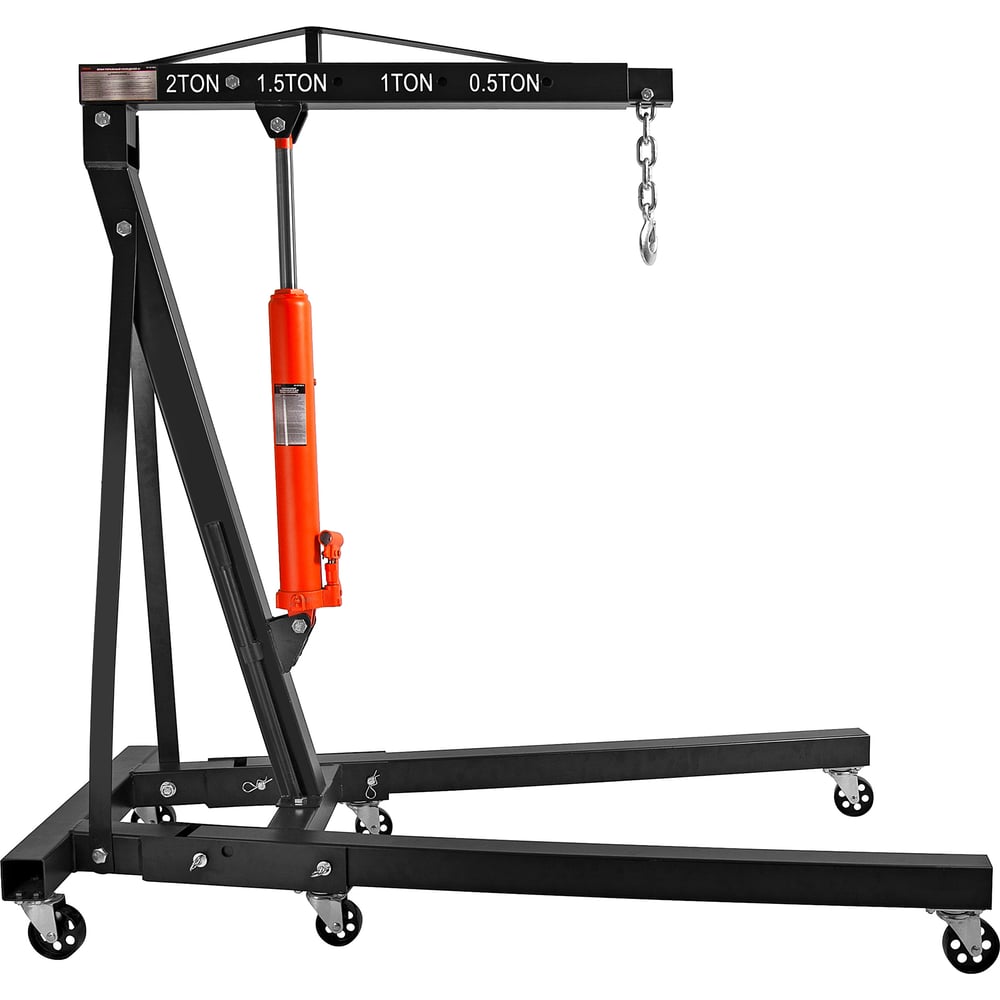 Изображение товара Кран гаражный гидравлический складной AV Steel 2т (состоит из 2х частей) AV-951002