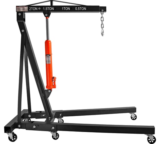 Изображение товара Кран гаражный гидравлический складной AV Steel 2т (состоит из 2х частей) AV-951002