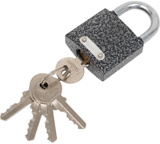 Изображение товара Замок навесной Вантаж 5 ключей LD1-38