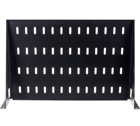 Изображение товара Консольная полка ЦМО МС, 2U, для шкафов и стоек, чёрный МС-30-9005