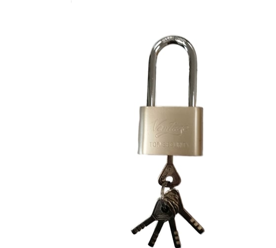 Изображение товара Замок навесной Вантаж 5 ключей с длинной дужкой LD2-60L