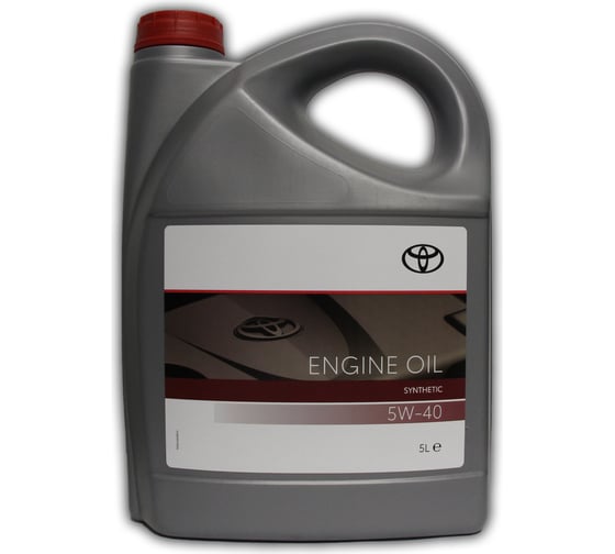Изображение товара Моторное масло TOYOTA SYNTHETIC 5W40 5л, Бельгия 08880-80835