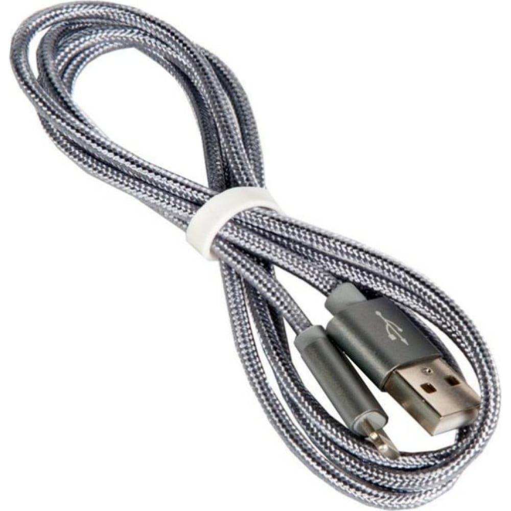 Кабель Hoco кабель lightning 2м baseus cafule calklf cg1 серый