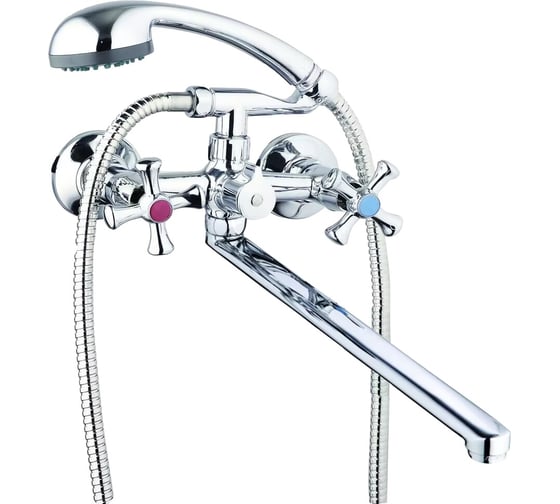 Изображение товара Смеситель для ванны с душем Tsarsberg тип ГОСТ См-ВУДРНШлА TSB-125-07