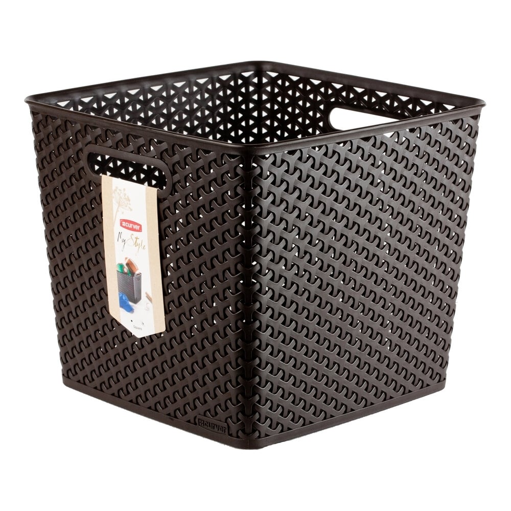 Коробка для хранения CURVER коробка для хранения 29 4x29 4x15 1 см квадратная белый