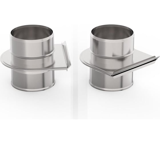 Изображение товара Шибер задвижка Ferrum 0.8 мм ф200 f5205