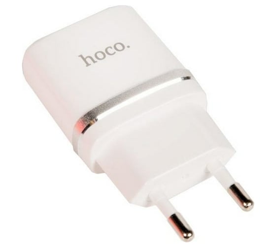 Изображение товара Зарядное устройство Hoco 12 Вт, 2.4 А, 2хUSB, C12, белый 6957531047759