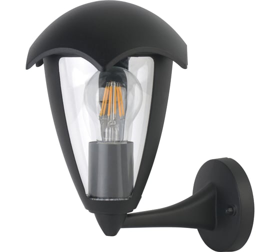 Изображение товара Светильник Uniel UUL-S80A, 60W/E27, IP54, BLACK, уличный, под лампу Е27 UL-00006812