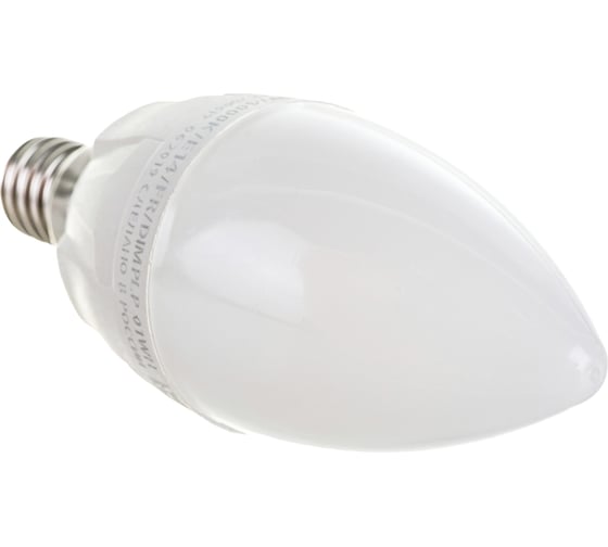 Изображение товара Лампа Uniel LED-C37, 7W/4000K/E14/FR/DIM, PLP01WH, светодиодная, диммируемая UL-00004294