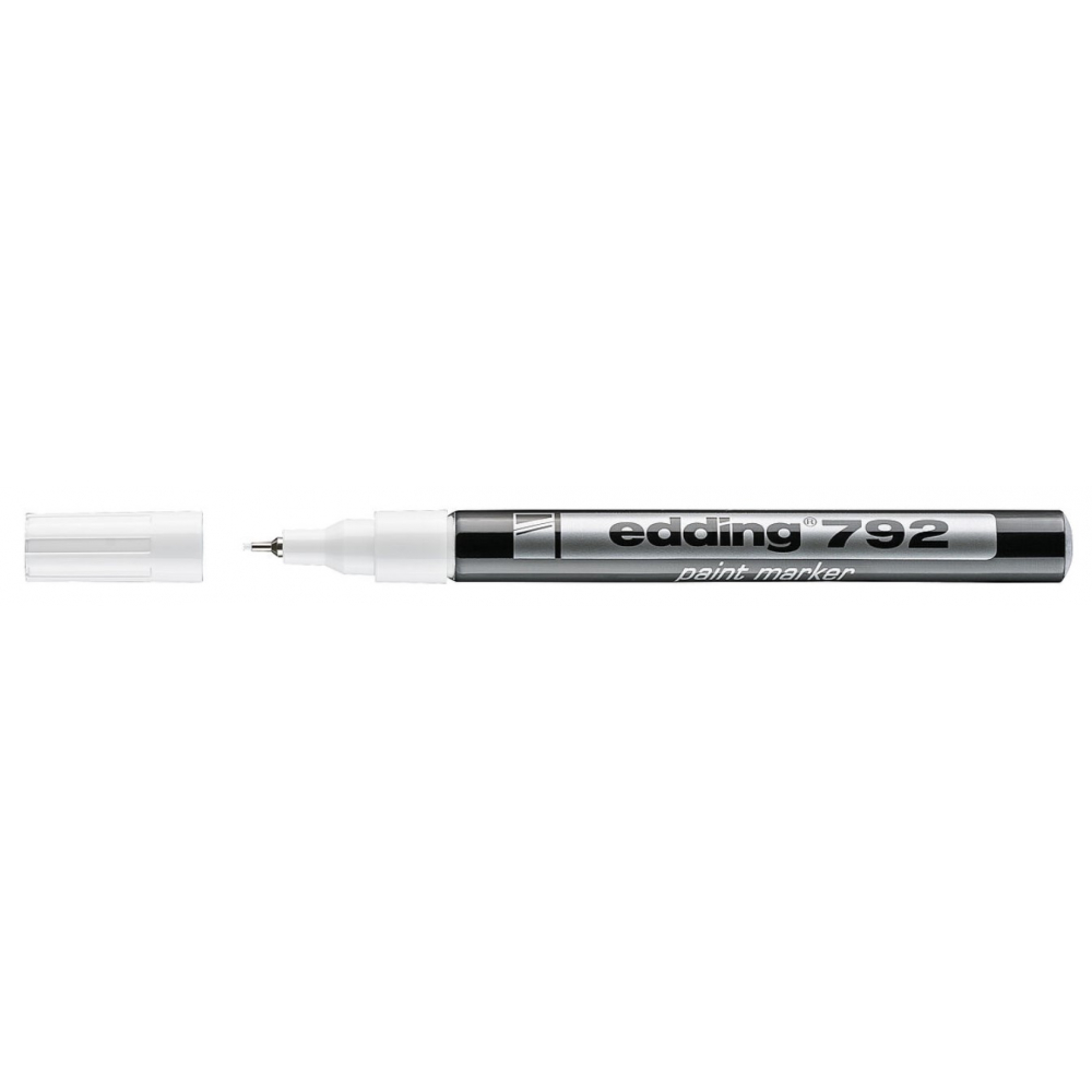 Лаковый маркер EDDING маркер декоративный лаковый edding 780 0 8 мм с круглым наконечником серебро